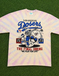 Los Angeles Dosers Skeleton Tye-Dye Tee