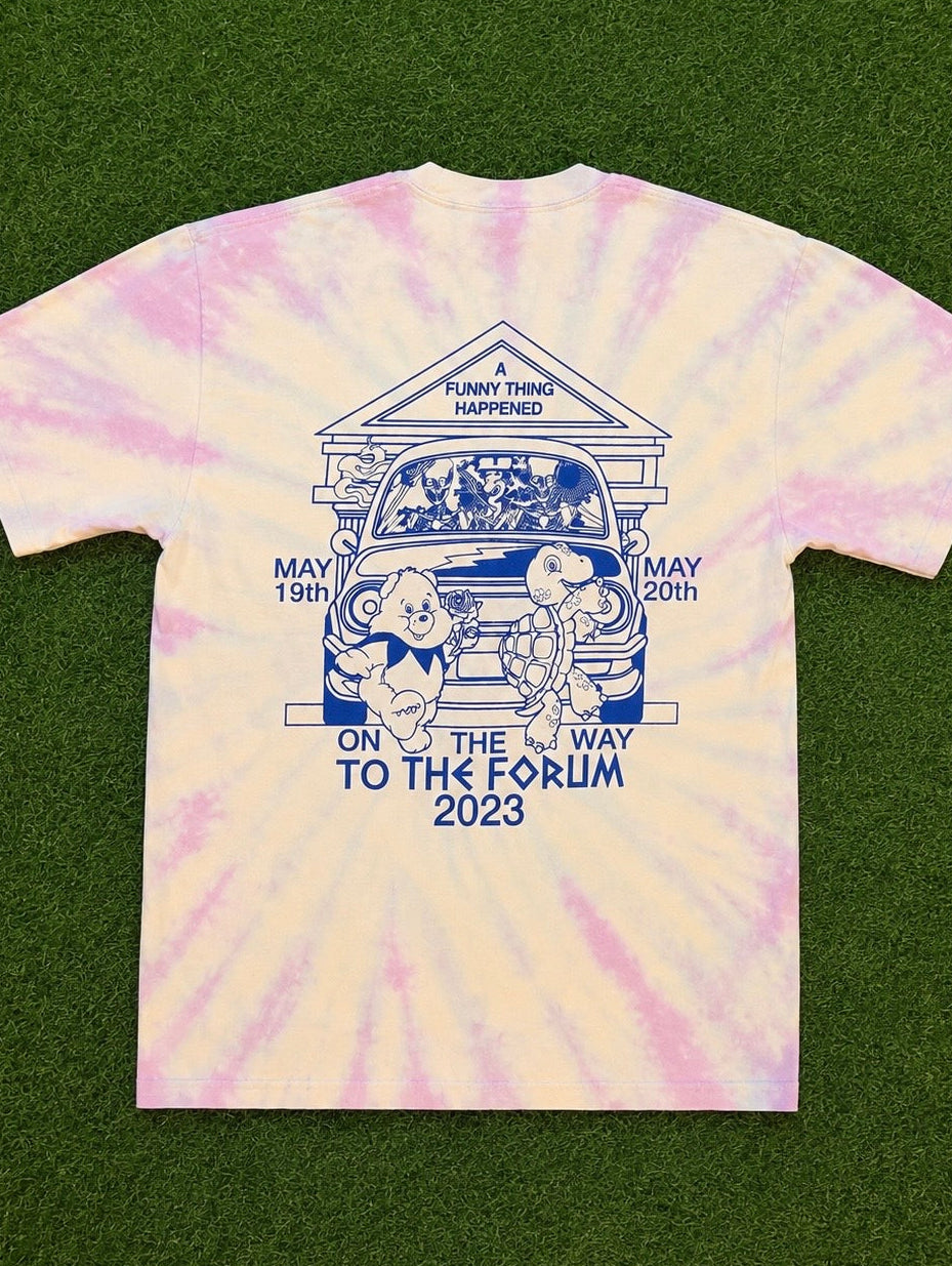 Los Angeles Dosers Skeleton Tye-Dye Tee