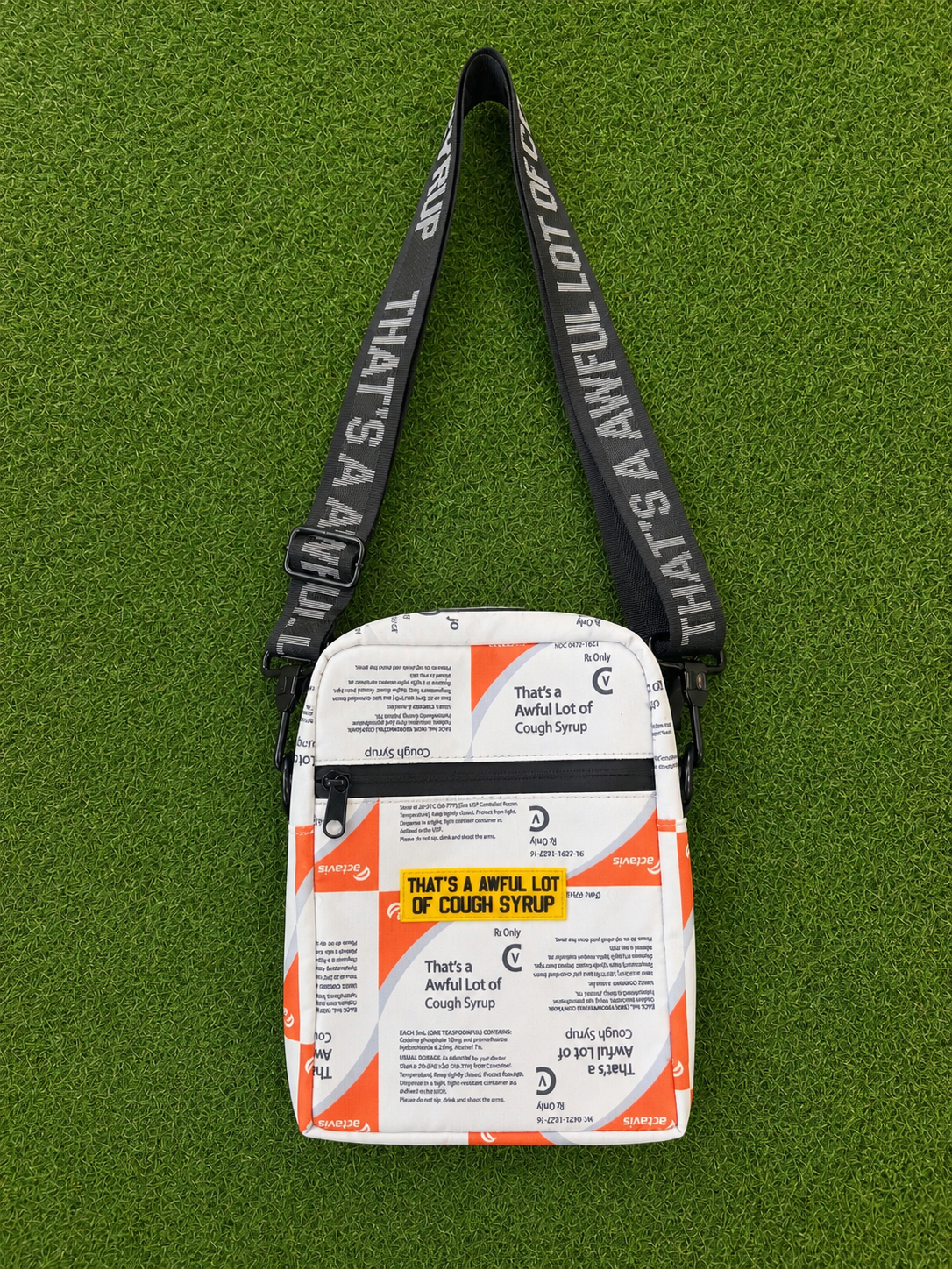 Awful Lot Of Cough Syrup “Actavis” (Messenger Bag)